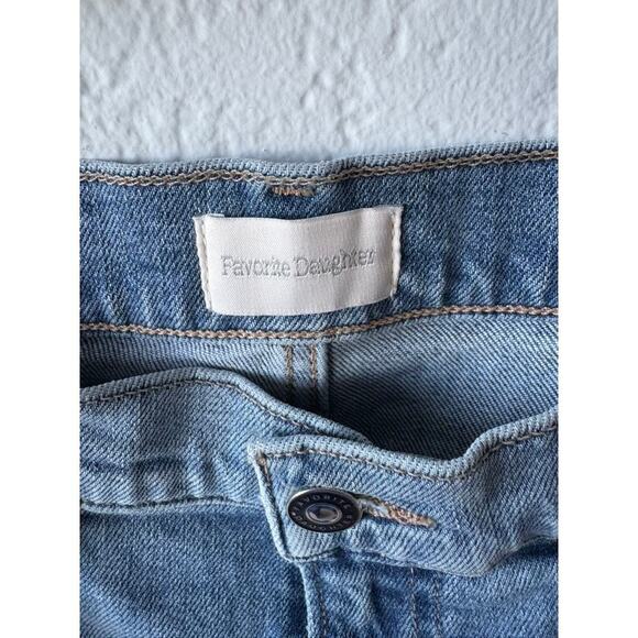 Favorite Daughter The Valentina Tower Jeans Womens Size 28 Light Wash - Picture 2 of 5